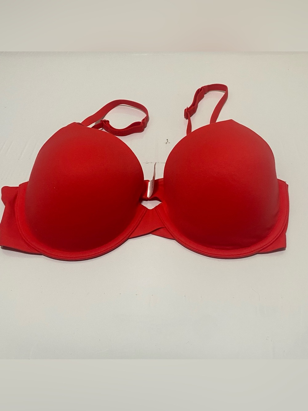 Calvin Klein Red Molded Push-Up Bra